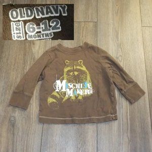 Old Navy 6-12 months long sleeve tshirt